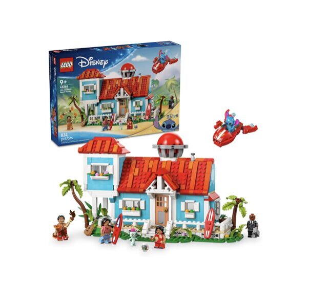Lego Disney Lilo and Stitch Beach House 43268